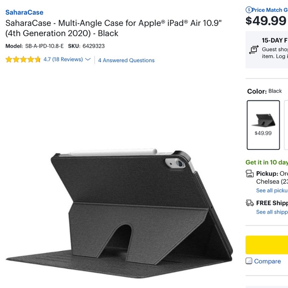 SaharaCase for Apple iPad Air (4th Gen 2020) - Picture 5 of 6